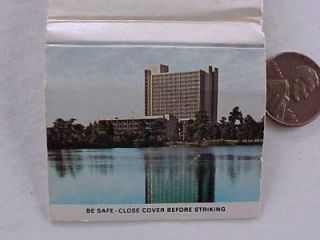 1970s Lake Buena Vista Florida Disneyworld Dutch Inn Hotel Matchbook 