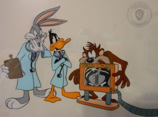 Bugs Bunny Daffy Duck Taz Dynamite Diagnosis Warner Brothers Cell 