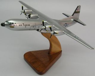 Douglas C 133 Cargomaster Airplane Wood Model Reg
