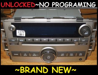 NEW UNLOCKED 2007 10 BUICK Lucerne 6 CD CHANGER Radio 3.5mm Aux/Ipod 