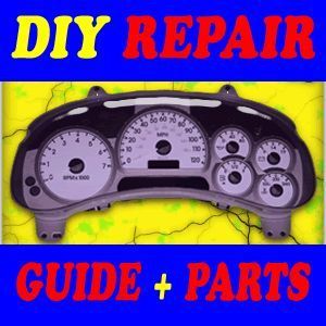 03 04 05 Buick Rainier Instrument Cluster Speedometer DIY Guide Parts 
