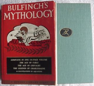 Early Edition Bulfinch’s Mythology – in One Volume