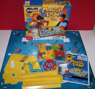 Hasbro U Build Mouse Trap Game Build The Board Chase Down The Cheese 