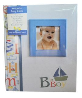 Gibson B is for Boy Keepsake Memory Book of Babys First Year