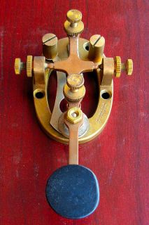 Bunnell Morse Code Telegraph Spark Key