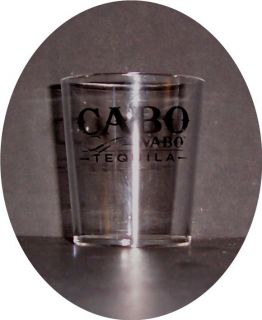  Cabo Wabo Tiquila Plastic Shot Glass