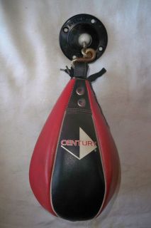 Used Century Leather Punching Bag for Home Gym or Exercise