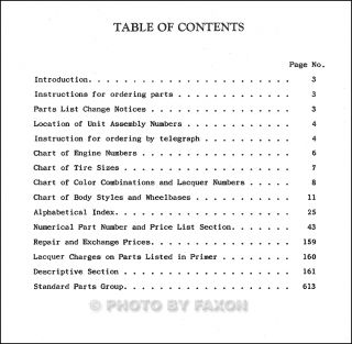 Cadillac and LaSalle Parts Book 1935 1936 1937 1938 1939 1940 Master 