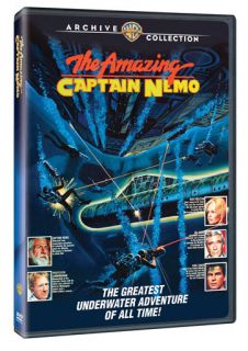 New DVD The Amazing Captain Nemo Burgess Meredith 1978