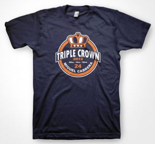 Miguel Cabrera Triple Crown Winner T Shirt