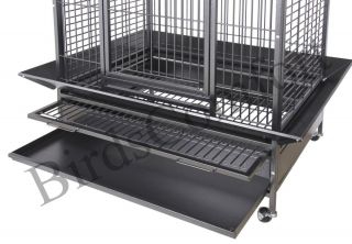 HQ Cages 93628 Parrot Bird Cage 70x36x28 Toy Toys Macaw Cockatoo 