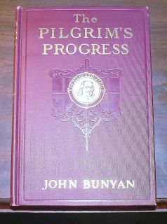    Pilgrims Progress Puritan Edition by John Bunyan HC 1903 2nd Edition