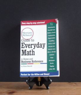   Websters Guide to Everyday Math Home Business Reference Brain Burrell