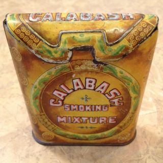 Calabash Smoking Mixture Pocket Tobacco Tin