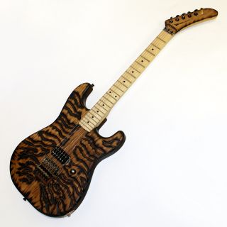Mr Scary Guitars Burnt Tiger w/OHSC Brand New