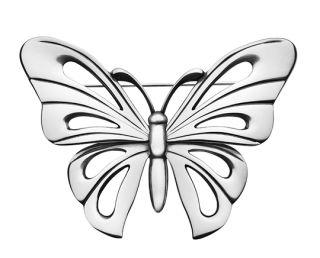 georg jensen silver brooch 563 butterfly