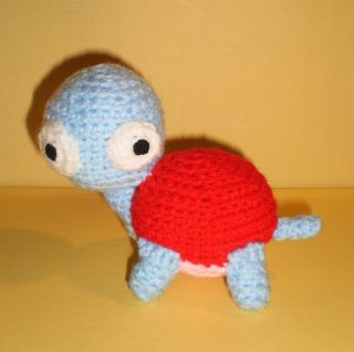  100% Handmade 6 Crochet Yarn CUTE TURTLE   toy, gift, no button doll