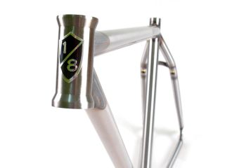 EighthInch Butcher V2 Fixed Gear Freestyle Track Frame Raw 56cm