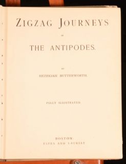    in the Antipodes by Hezekiah Butterworth Illustrated First