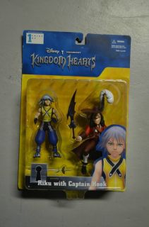 Kingdom Hearts Series 1 Riku and Captain Hook Action Figure