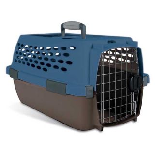 Petmate Kennel Cab Fashion Small Peacock Blue Coffee Grounds 19 x 12 