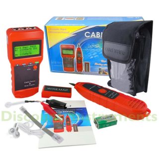 this tester is a multipurpose network cable length tester with 3 major 