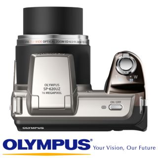 New Boxed Olympus SP 620UZ SP620 Digital Camera Silver 21x Zoom