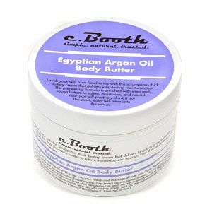 booth egyptian argan oil body butter 8 oz 227 g simple natural 