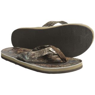 New Mens Arks Leather Camouflage Camo Sandals Slides Flip Flops Thongs 