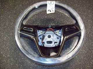 2013 Cadillac ATS Black Leather Heated Steering Wheel 22876365