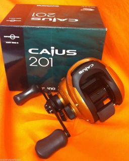 Shimano Caius 201 Baitcaster Fishing Reel, New In Stock CIS 201 Left 