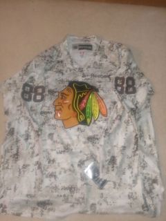  Chicago Blackhawks Camouflage Jersey