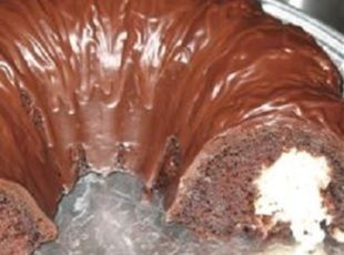   Coconut Tunnel Cake Recipe Like Mounds Bar from Scratch