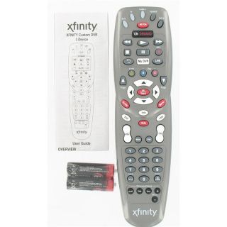 NEW COMCAST XFINITY CABLE BOX DIGITAL TV REMOTE CONTROL HDTV MY DVR ON 