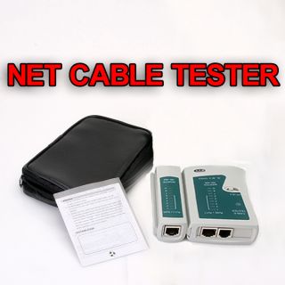   UTP Network Phone USB LAN Cable Remote Test Tester Leather Case
