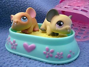   Mice with Cage Figurine Action Figure Cake Topper Toy Play Set