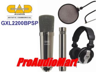 CAD GXL2200BPSP Vocal Recording Condenser Mic Studio Microphone 
