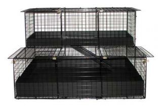 New 2 Level 2x3 Guinea Pig Deluxe Custom Large Pet Cage