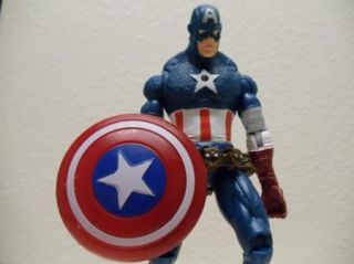   Super Hero Marvel Comic Captain America 6 Birthday Cake Topper Figure