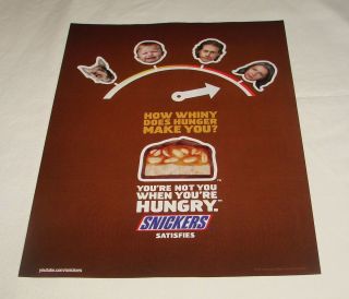 2011 Snickers Ad Page Richard Lewis Roseanne Barr