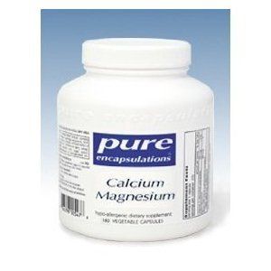 Pure Encapsulations Calcium Magnesium (citrate) 180 capsules exp 