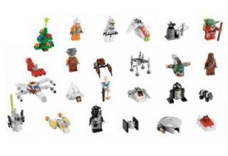 Lego 7958 Star Wars Advent Calendar 2011 with Exclusive Santa Yoda 