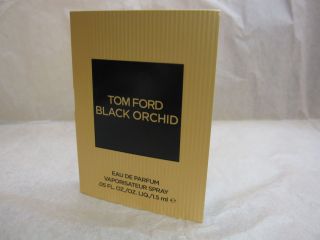 TOM FORD BLACK ORCHID 0 05 FL oz 1 5 ML Eau De Parfum Vial Sample 
