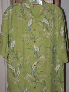new tommy bahama calla caliente silk camp shirt xl nwt