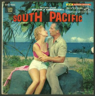 1950s 45 Records CALAMITY JANE Doris Day SOUTH PACIFIC gatefold 