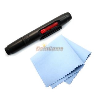 New Camera Lens Cleaning Pen Lens Cleaning Cloth Blue