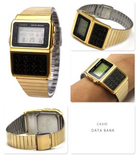Casio Databank Gold Calculator Watch DBC610 DBC610GA 1