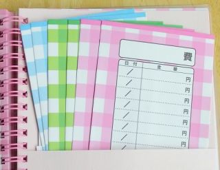 2012 Hello Kitty Daily Planner Budget Organizer Book A5 H6159