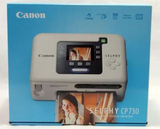 Canon Compact Photo Printer SELPHY CP730 Complete in Box