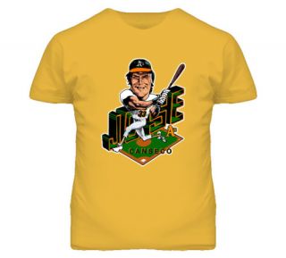  Jose Canseco Retro Baseball Caricature T Shirt